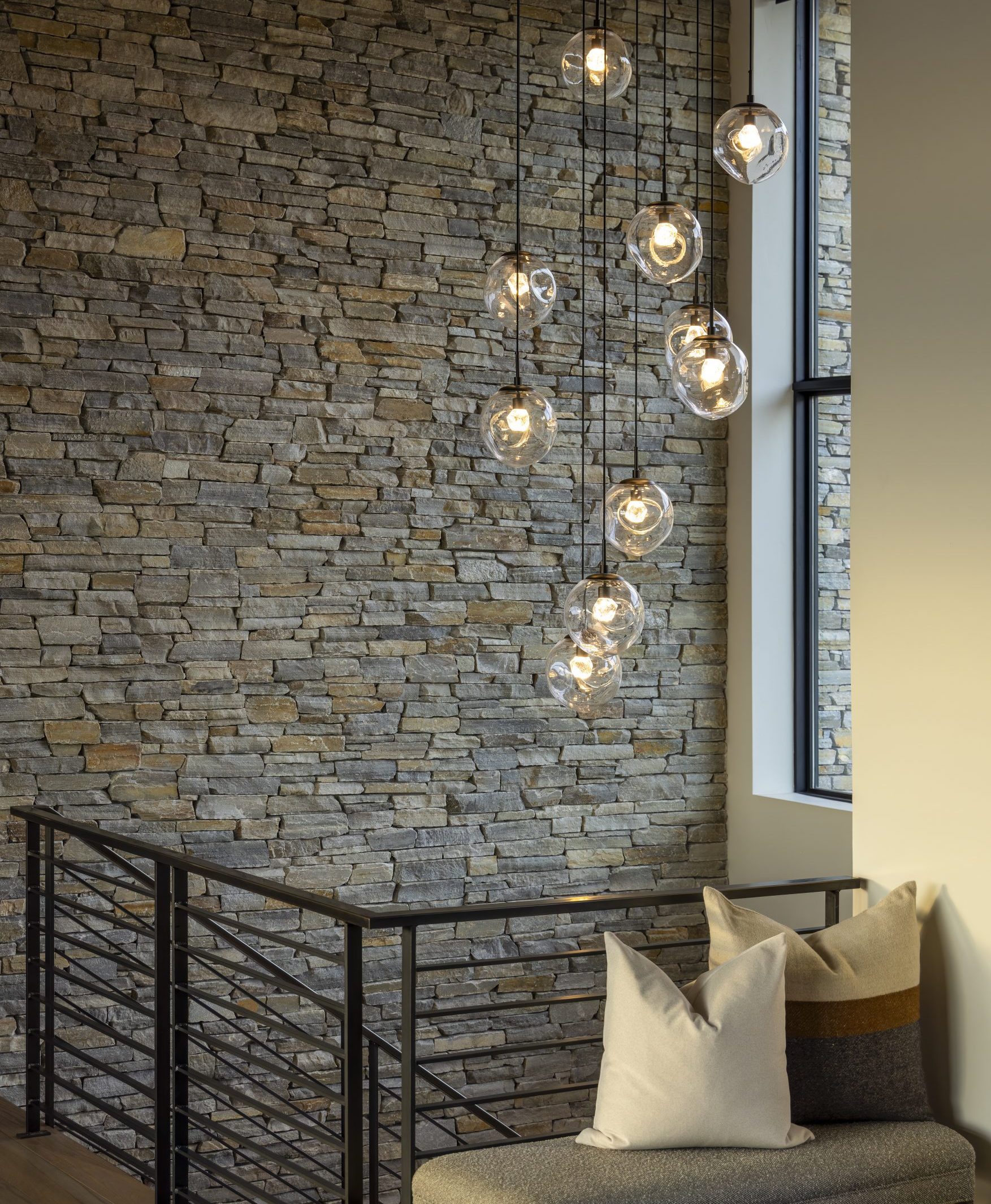 Clear Blown Glass Lighting
