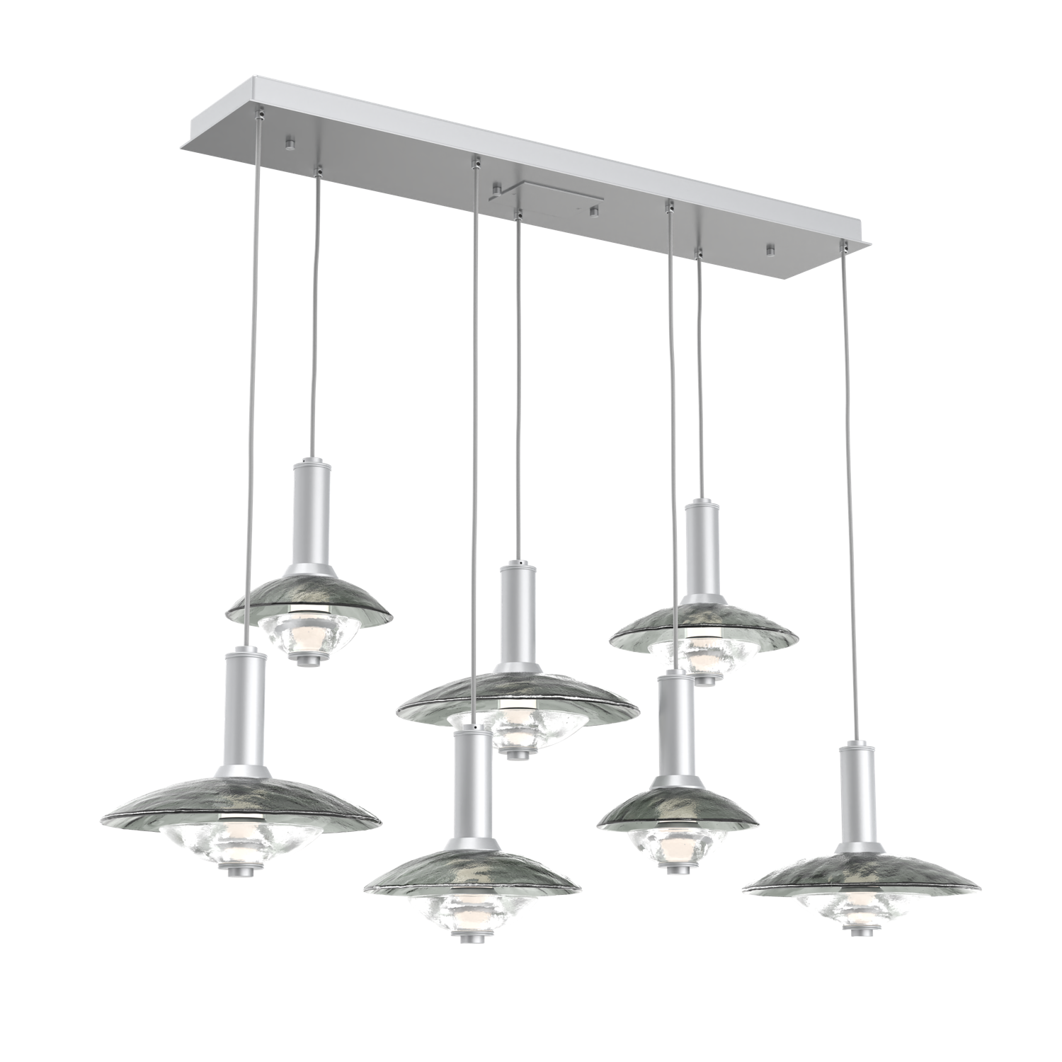 PLB0098-07-CS-SG-C01-L3-Hammerton-Studio-Atmosphere-Cirrus–7-light-linear-multi-pendant-chandelier-with-classic-silver-finish-and-smoke-granite-glass-shades-and-LED-lamping
