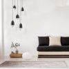 Pebble Round Pendant Chandelier - 3 Lights
