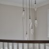 Rock Crystal Round Pendant Chandelier - 3 Lights