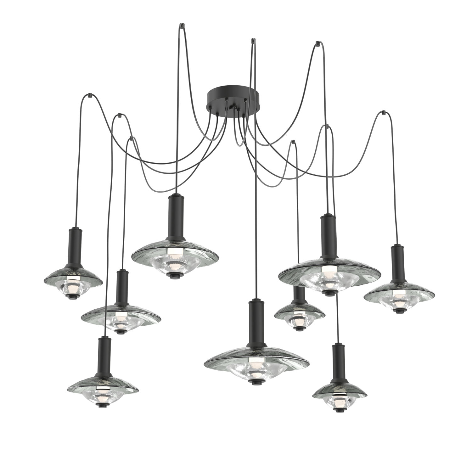SCB0098-09-MB-SG-C01-L3-Hammerton-Studio-Atmosphere-Cirrus–9-light-swag-pendant-chandelier-with-matte-black-finish-and-smoke-granite-glass-shades-and-LED-lamping