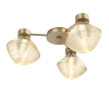 SMB0089-H3-GB-A-L3-Hammerton-Studio-Mesa–3-light-round-hub-and-spoke-ceiling-light-or-wall-sconce-with-gilded-brass-finish-and-amber-blown-glass-shades-and-LED-lamping
