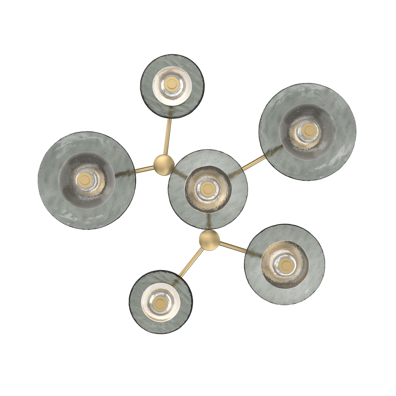 Cirrus Hub & Spoke - 6 Light Round