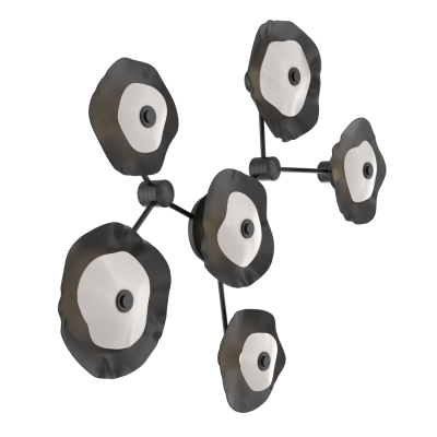 Cumulus Hub & Spoke - 6 Light Linear