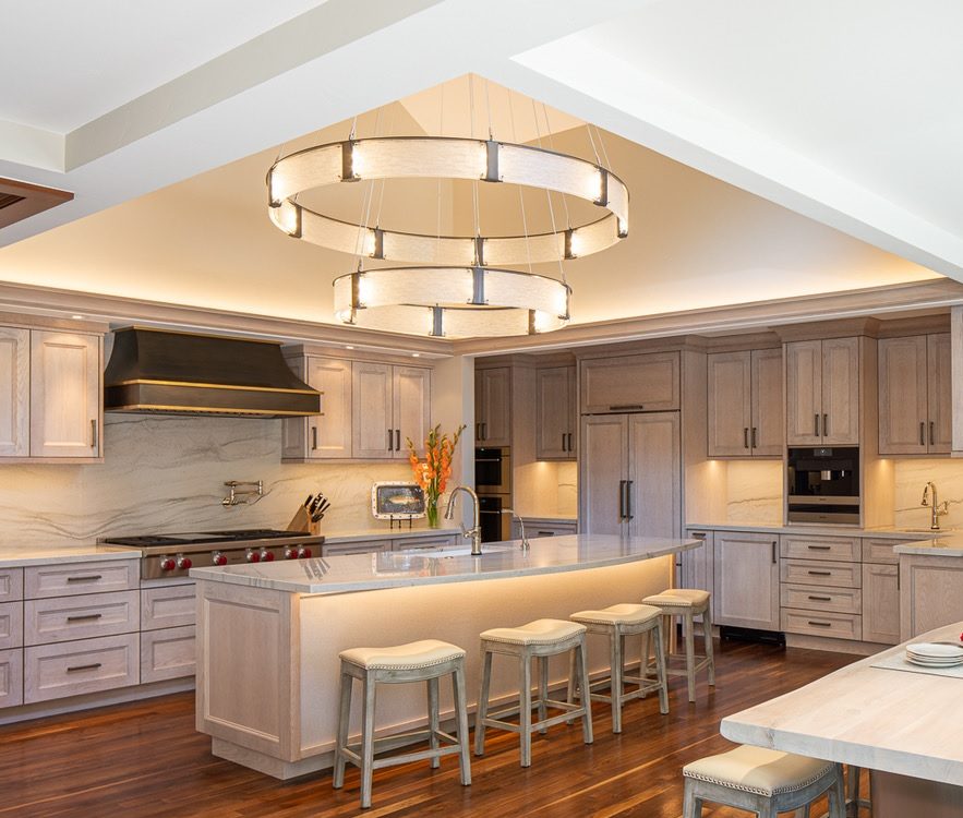 oversized chandeliers