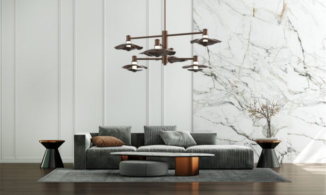 Cumulus Mobile Chandelier - 6 Lights