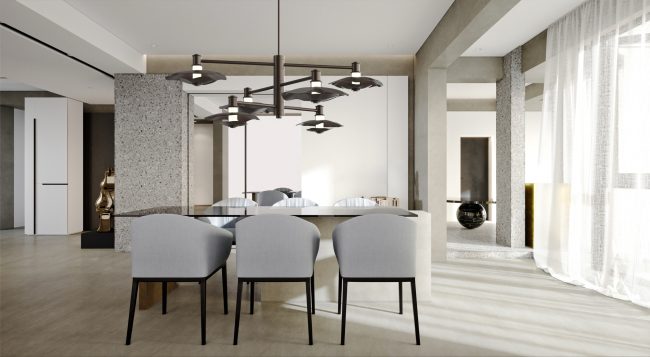 Cumulus Hub & Spoke - 6 Light Linear