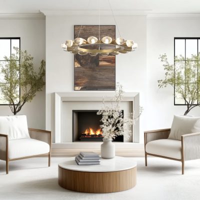Pebble Ring Chandelier