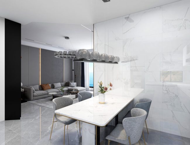 Vessel Linear Chandelier