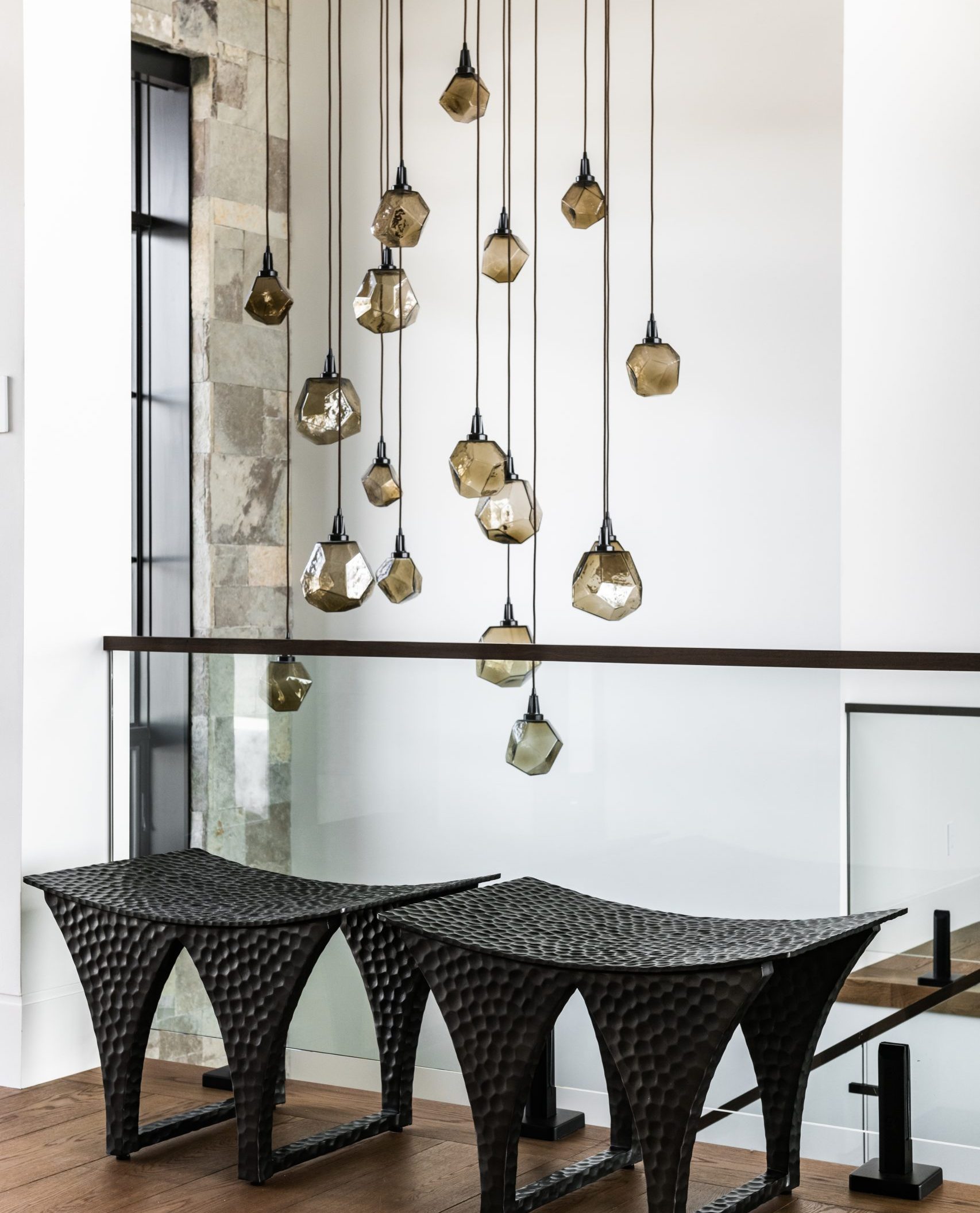 large chandeliers for staircase