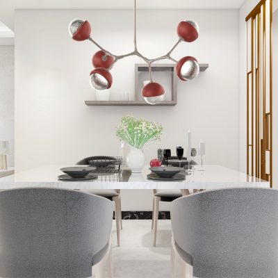Cabochon Modern Branch Chandelier