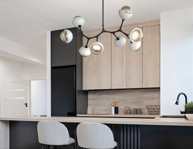 Cabochon Modern Branch Chandelier