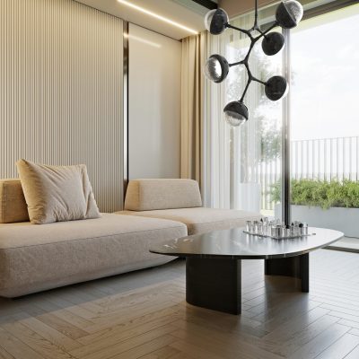 Cabochon Modern Vine Chandelier