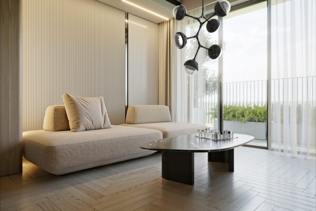 Cabochon Modern Vine Chandelier