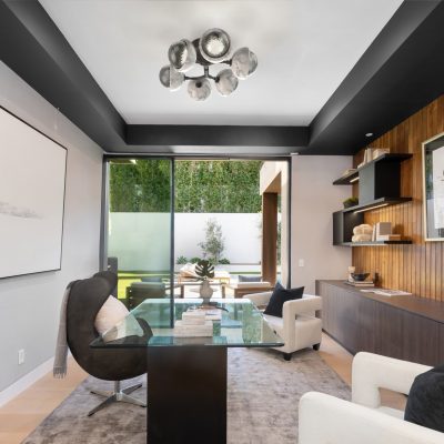 Cabochon Organic Flush Mount Light