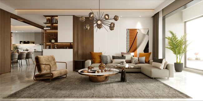 Cabochon Oval Starburst Chandelier