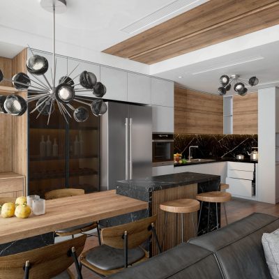 Cabochon Oval Starburst Chandelier