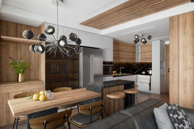 Cabochon Oval Starburst Chandelier