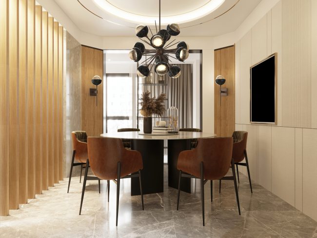 Cabochon Starburst Chandelier