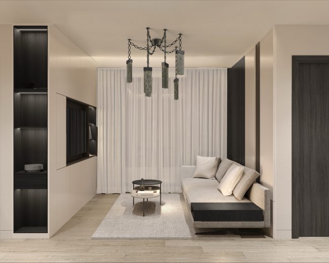 Parallel Swag Chandelier