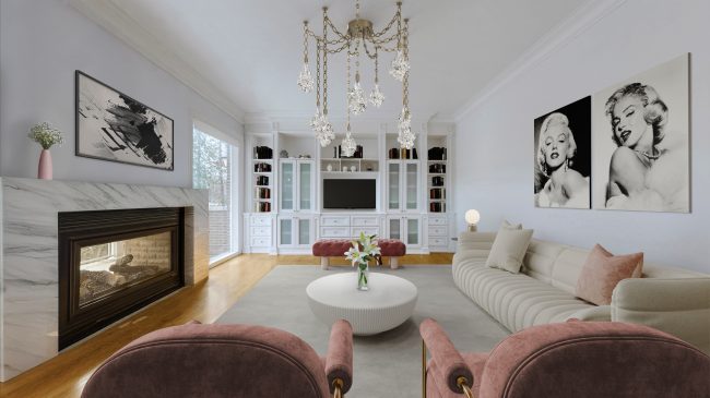 Blossom Swag Chandelier