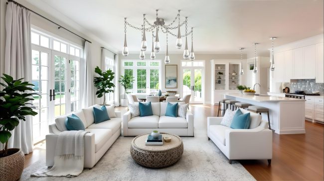 Raindrop Swag Chandelier