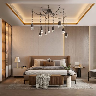 Pebble Swag Chandelier