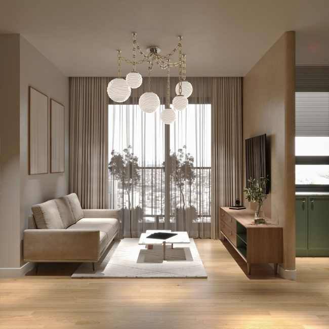 Gaia Swag Chandelier