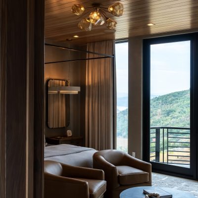 Gem Half Starburst Flush Mount