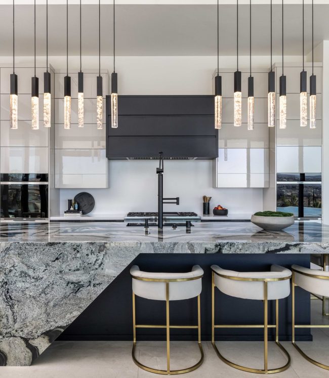 Axis Linear Pendant Chandelier | Tami Teel Designs, Inc., Kat Alves