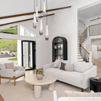 Hailstone Round Pendant Chandelier