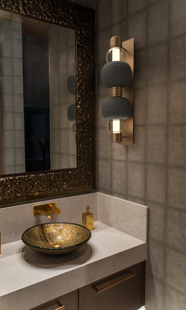 Torno Mandrel Double Sconce