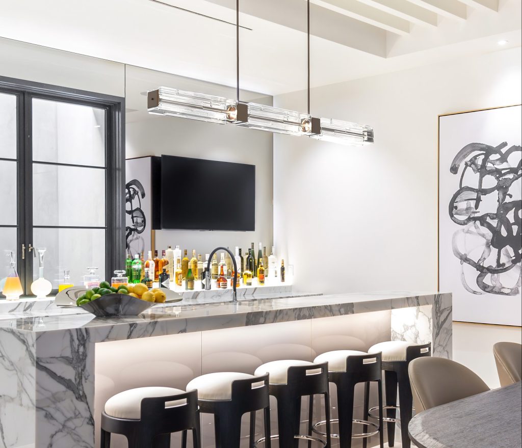 blown glass lighting