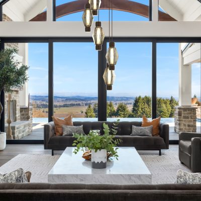 Aalto Mandrel Round Pendant Chandelier