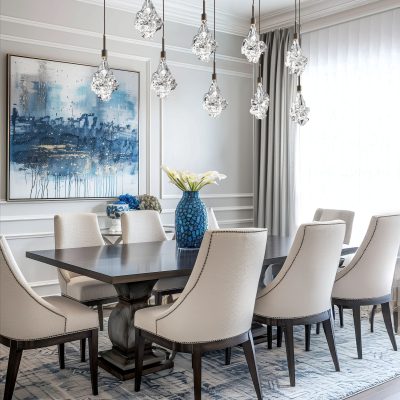 Blossom Linear Pendant Chandelier