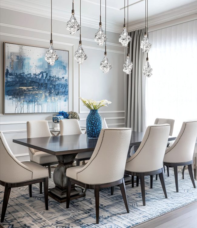 Blossom Linear Pendant Chandelier