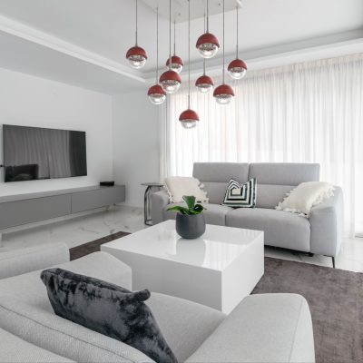 Cabochon Square Pendant Chandelier