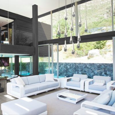 Hailstone Square Pendant Chandelier