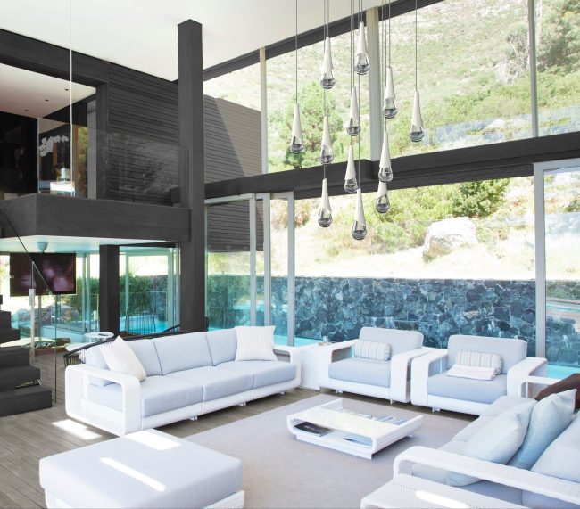 Hailstone Square Pendant Chandelier