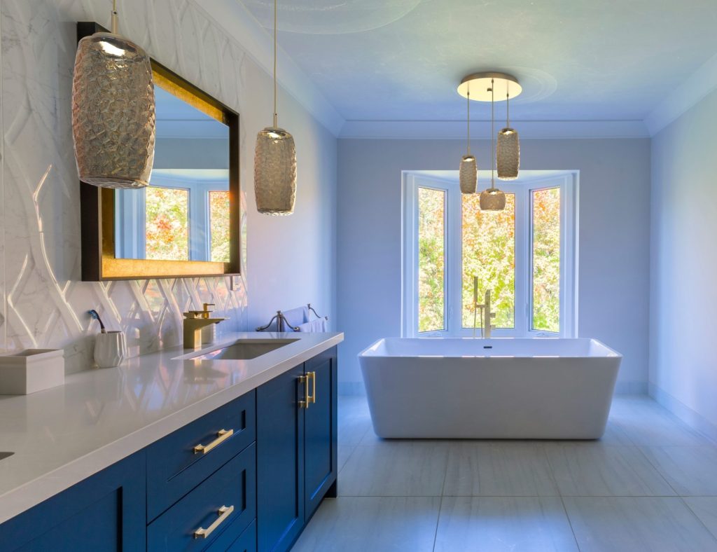 blown glass lighting