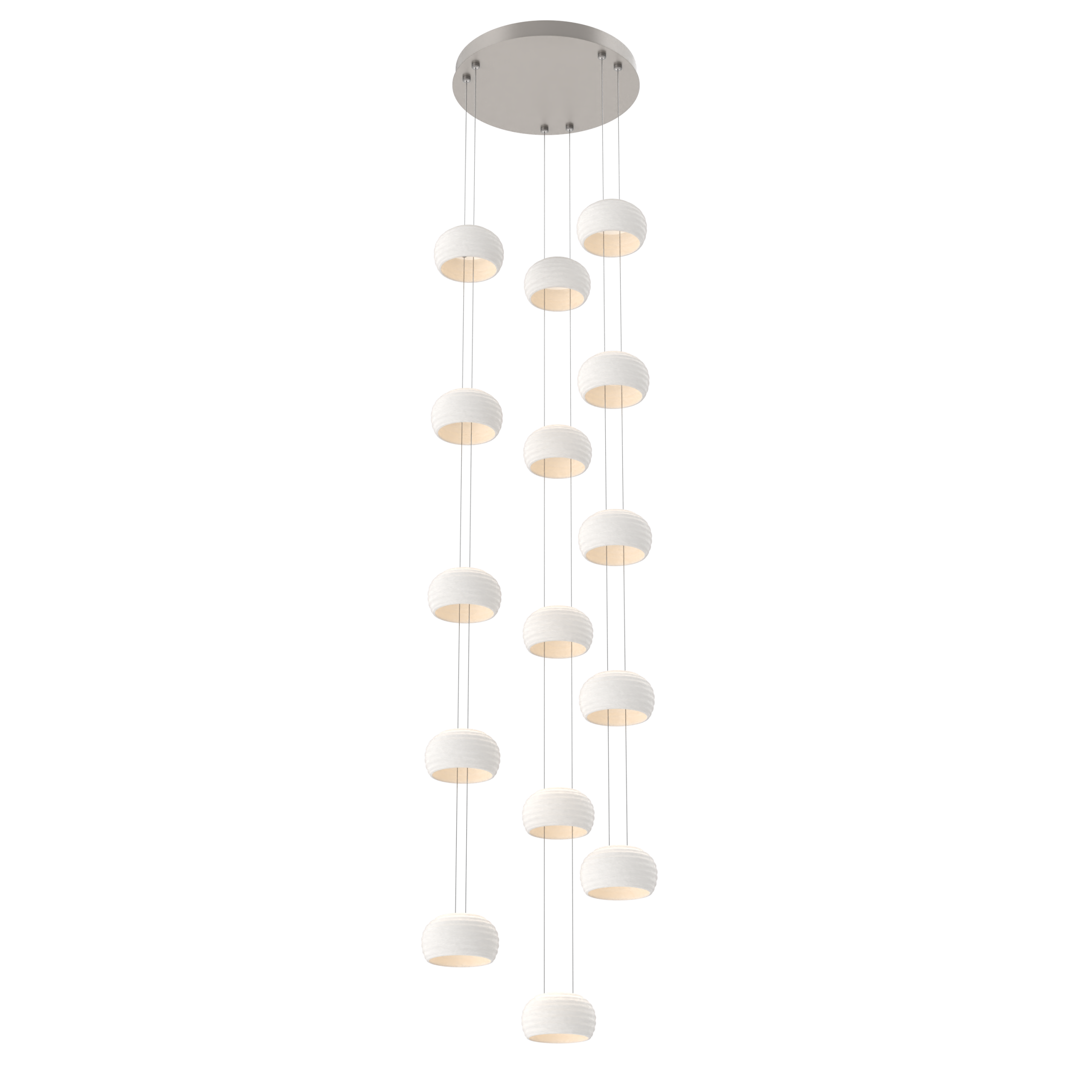 Torno Stack Pendant Chandelier - Hammerton Studio