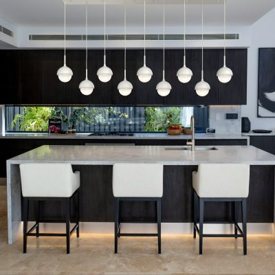 Cabochon Linear Pendant Chandelier