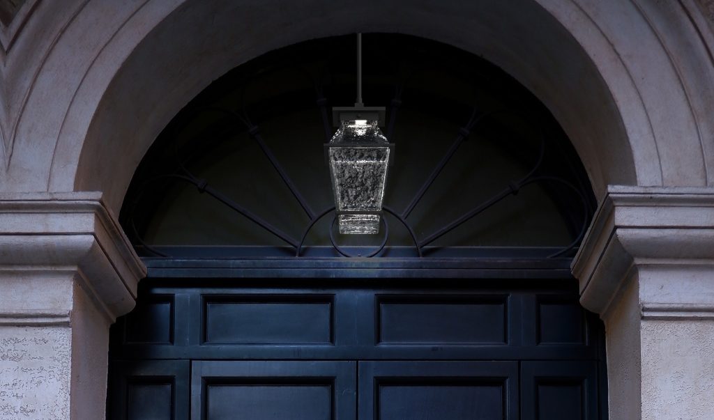 Blown glass lighting