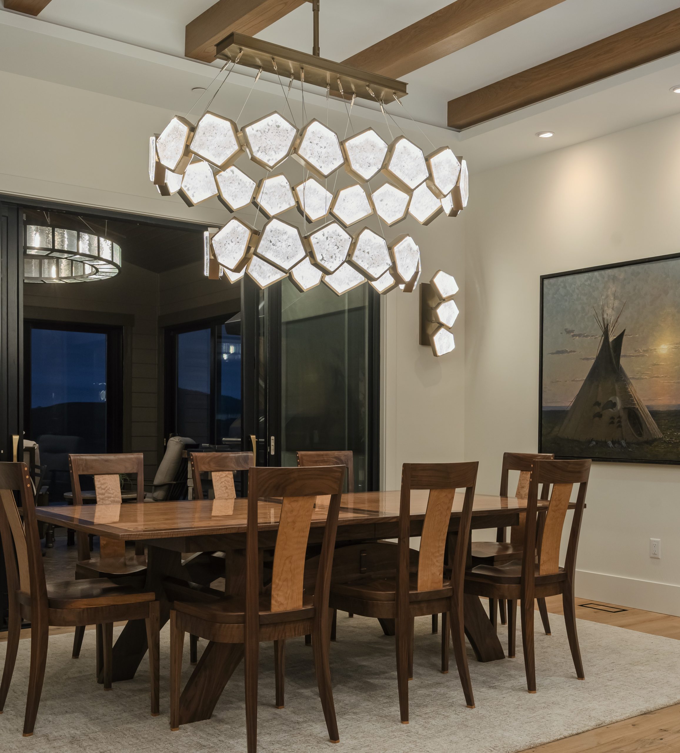 statement chandelier