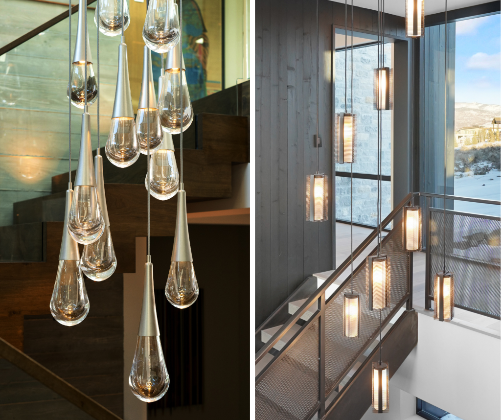 blown glass lights