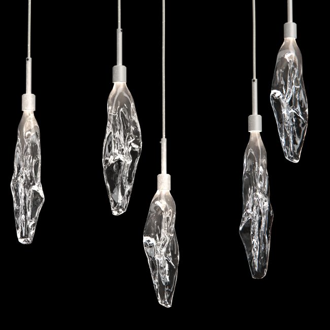 Ice Fall linear Pendent detail