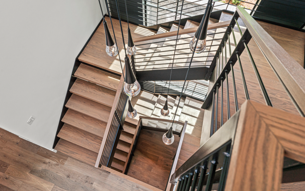 best lighting for modern mountain home design