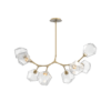 PLB0039-BB-GB-C-Hammerton-Studio-Gem-8-light-modern-branch-chandelier-with-gilded-brass-finish-and-clear-blown-glass-shades-and-LED-lamping
