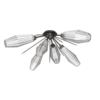 CLB0049-02-GP-RC-Hammerton-Studio-Aalto-6-light-starburst-flushmount-with-graphite-finish-and-optic-ribbed-clear-glass-shades-and-LED-lamping
