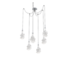 SCB0059-06-CS-BC-Hammerton-Studio-Blossom-6-light-swag-multi-pendant-chandelier-with-classic-silver-finish-and-clear-blossom-shaped-blown-glass-shades-and-LED-lamping